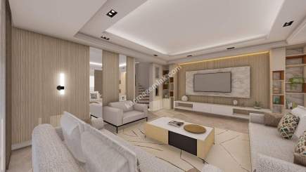 Manavgat Evrensekide Lüks 4+1 Sıfır Satılık Villa 18