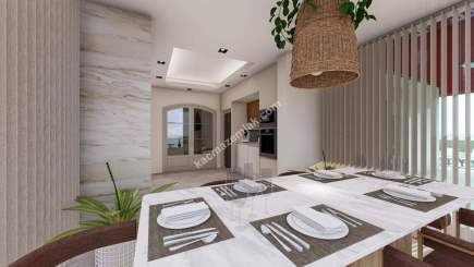 Manavgat Evrensekide Lüks 4+1 Sıfır Satılık Villa 25