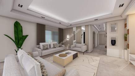 Manavgat Evrensekide Lüks 4+1 Sıfır Satılık Villa 19