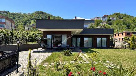 Trabzon Beşikdüzünde Satılık Modern Bir Villa 7