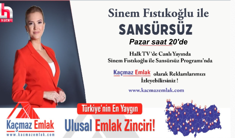 Kaçmaz Emlak TV Reklamları, Sinem Fıstıkoğlu Sansürsüz