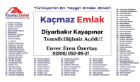 Kaçmaz Emlak Diyarbakır Temsilciliği Açıldı !