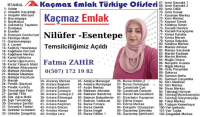 Kaçmaz Emlak Nilüfer Esentepe Temsilciliği Açıldı !
