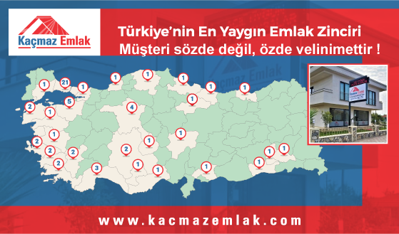 Türkiye, Genelinde En Yaygın Emlak Ofisi !
